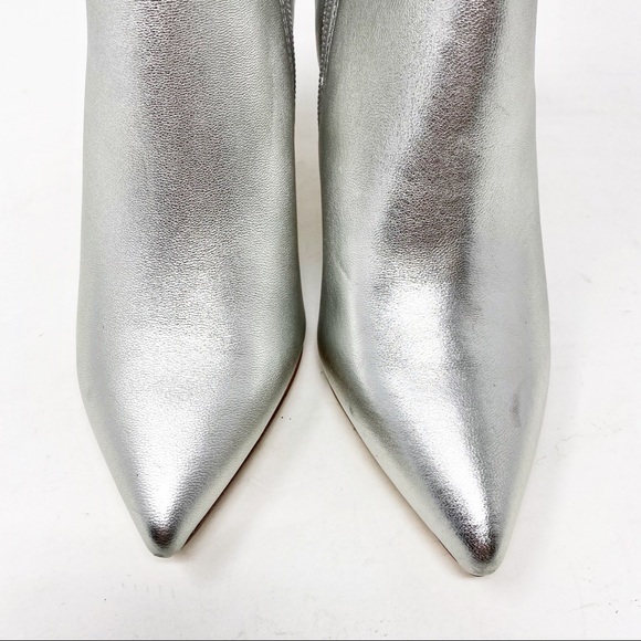 Rachel Zoe Metallic Point Toe Booties - Picture 7 of 7